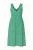 Stil Diva Zomerjurk  donkergroen / wit