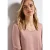 Street One Dames Overhemd met lange mouwen in effen kleur in Roze