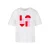 Dames-T-shirt Miss Tee Love Heart Letters