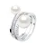 Ring DUO Kralen Zoetwater 7 en 9 mm White Jewelry 925
