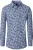 Venti Overhemd blauw, Bloemen