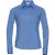Russell Collection Dames/Dames Poplin met Lange Mouwen Formeel Overhemd (Bedrijfsblauw)