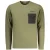 Rifle Verde Katoenen Heren Sweatshirt