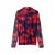 POM Amsterdam gebloemde top – donkerblauw/rood