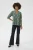 Blouse met lange mouwen Relaxed fit Green Milieu