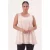 YOEK tuniek Plus Size – roze