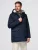 Ombre Tussenparka  donkerblauw