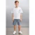 T-shirt met ronde hals en print