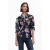 Desigual gebloemde blouse zwart
