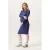 Noppies maternity zwangerschaps midi jurk fijn gebreid blauw