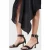 AllSaints Noir Mid Sandal Black