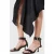 AllSaints Noir Mid Sandal Black