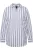 Ulla Popken Tuniek  blauw / wit