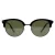 Serengeti Ronde Dames Glimmend Donker Gunmetal Zwart Mineraal Gepolariseerd 555nm Groen Lela