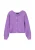 faina Oversized vest  lavendel / zwart