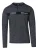 KOROSHI Shirt  grijs / zwart