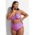 Zizzi high waist bikinibroekje SVARY met ribstructuur roze