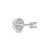 Piercing Luxenter, Dali 925 sterling zilver en gerhodineerde briljant zirkonia