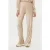 EsQualo Trousers Crinkled Velvet Sand
