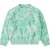 Closed Crew Neck Long Sleeve Knits Green Kick