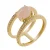 Orphelia Dames 925 Sterling Zilveren Ring – Goud ZR-7122/G