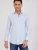 7Camicie Zakelijk overhemd ‘Firenze Essentials Poplin Stretch Man Shirt White’  lichtblauw