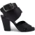 Saint Laurent sandalen met gekruiste bandjes Zwart
