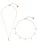 Hey Happiness Ketting ‘Star and Moon’  rose-goud