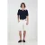 Hoge Taille Brede Pijp Katoenen Chino Shorts
