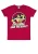LOGOSHIRT Shirt ‘Wonder Woman’  beige / rood / wit