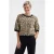 Lady Day trui met panterprint – bruin