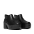 FitFlop Platvorms Hakken Korte Leren Dames Zwarte Laarsjes