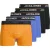Jack & Jones Heren boxershorts trunks jactheodore 5-pack effen multicolor
