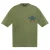 DSquared2 Unisex Katoenen borstzak T-shirt met logo voor volwassenen (Salie Groen)