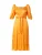 Closet London Jurk ‘Closet London Sweetheart Neck Dress D7885’  oranje