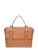 Anna Luchini Brown Rundleer Tas