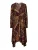 Apricot Jurk  beige / lichtbruin / bourgogne / zwart