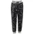 Dolce & Gabbana joggingbroek met pailletten en trekkoord in zwart polyester