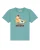 watabout.kids Shirt ‘Lama Kleiner Bruder’  turquoise / gemengde kleuren