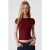 Kort aansluitend T-shirt met ronde hals