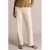 Yest wide leg corduroy broek – beige