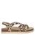Maruti Fae sandalen met panterprint beige/zwart