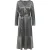 Dreimaster Blouse jurk Dames grijze olijf