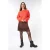 EsQualo Sweater “magic” Intarsia Orange