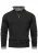 INDICODE JEANS Gebreid vest ‘Arutemia’  zwart
