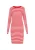 usha BLUE LABEL Gebreide jurk  karmijnrood / wit