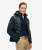 Gebreide Hybrid Storm jas met Capuchon Blauw