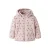 NAME IT MINI winterjas met print – roze/rood
