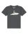 watabout.kids Shirt ‘Alien On A Paper Plane’  antraciet / lichtgrijs / groen