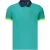 Noorwegen 1963 Azzurro Katoenen Heren Polo